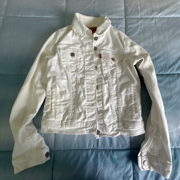 Levi's Jackets & Blazers - Levis White Jean Jacket